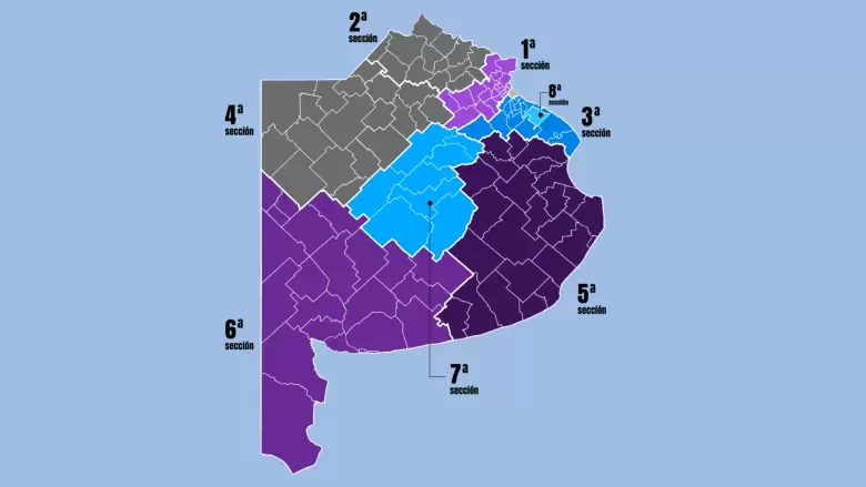 Secciones electorales provincia de Buenos Aires