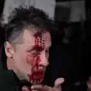 BRUTAL AGRESIÓN a un periodista en el acto de Milei en Moreno: quién es Cristian Mercatante