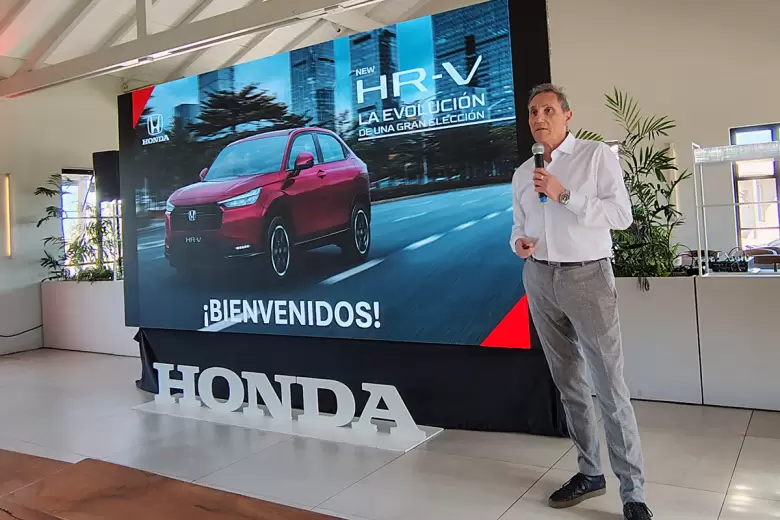 Víctor Pruvost, Gerente Comercial de la División Autos de Honda Motor de Argentina.