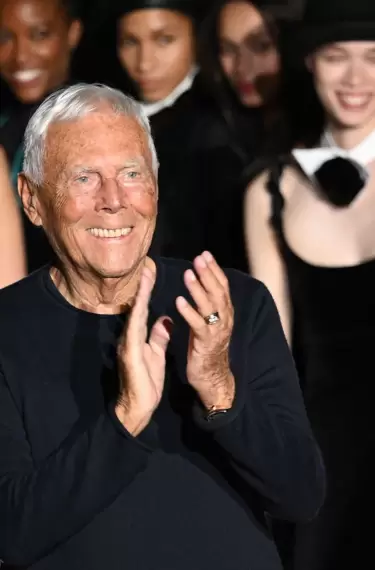 Giorgio Armani, el diseñador que durante más de medio siglo vistió a actores, empresarios y personalidades de todo el planeta.