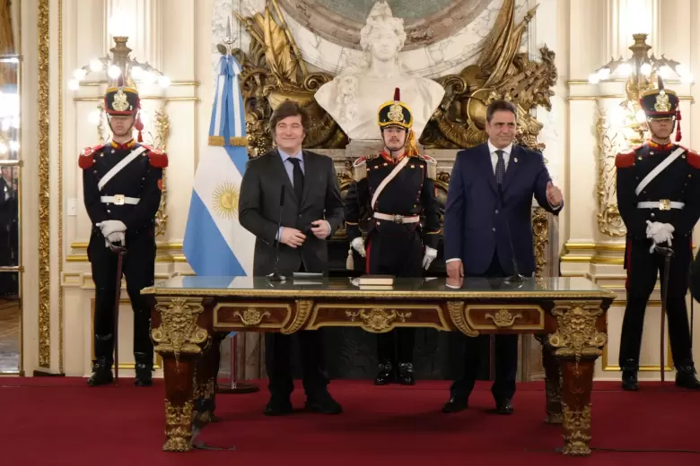Catalán asumió formalmente como ministro del Interior