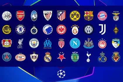 Los 36 equipos que participan de la Champions League 2025/26