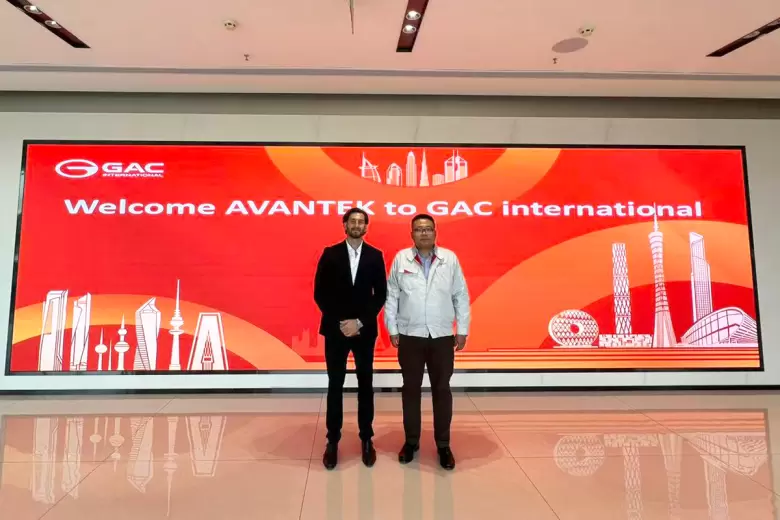 La bienvenida de GAC Motor a Avantek como representante y distribuidor en la Argentina.