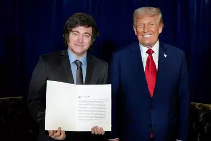 Trump se la juega por Milei: respaldo "absoluto" para la reelección