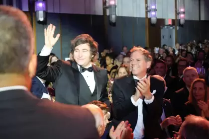 Milei y Alec Oxenford, Embajador de Argentina en Estados Unidos
