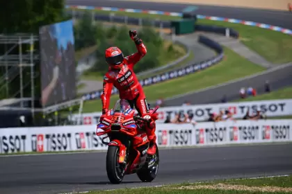 Márquez, a un suspiro del triunfo en Japón