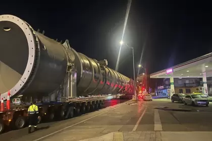 La operación marca un antes y un después en la logística industrial del país.