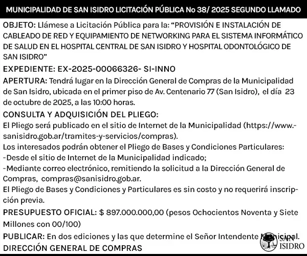 san isidro l38 2do llam