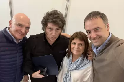 Espert, Milei, Bullrich y Adorni