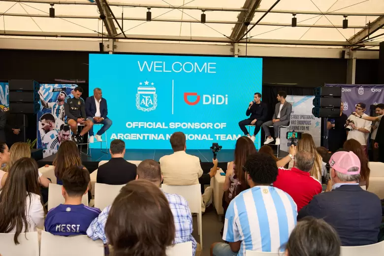 DiDi se convirtió en nuevo sponsor de la Selección Argentina