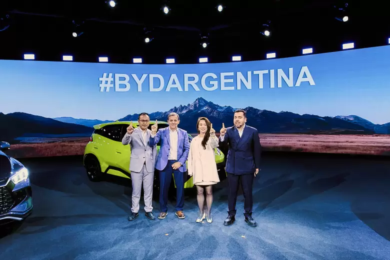 "BYD quiere ser número uno en el mundo en venta de todo tipo de vehículos, y también ese es nuestro objetivo acá", dicen desde la compañía.