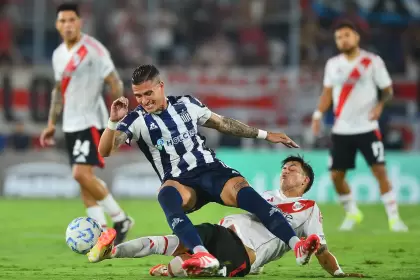 Imagen del último enfrentamiento entre Talleres y River