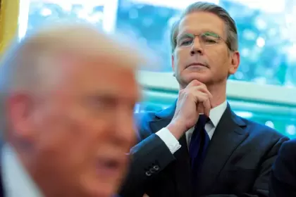 Donald Trump y Scott Bessent