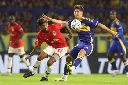 Imagen del último partido entre Boca y Estudiantes, disputado en abril de este año en la Bombonera
