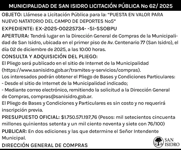 san isidro l62