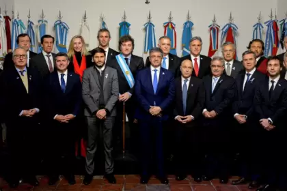 Reunión clave en Casa Rosada