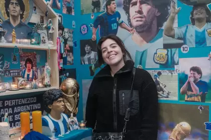 Dalma Maradona emocionó a todos en "Un día maradoniano" al compartir una carta inédita dirigida a su padre