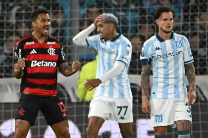 Racing no pudo dar el golpe ante Flamengo en las semifinales de la Copa Libertadores 2025