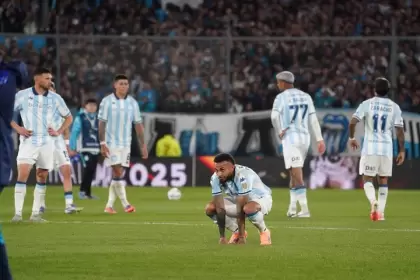 El lamento de Duván Vergara y todo Racing tras la eliminación ante Flamengo