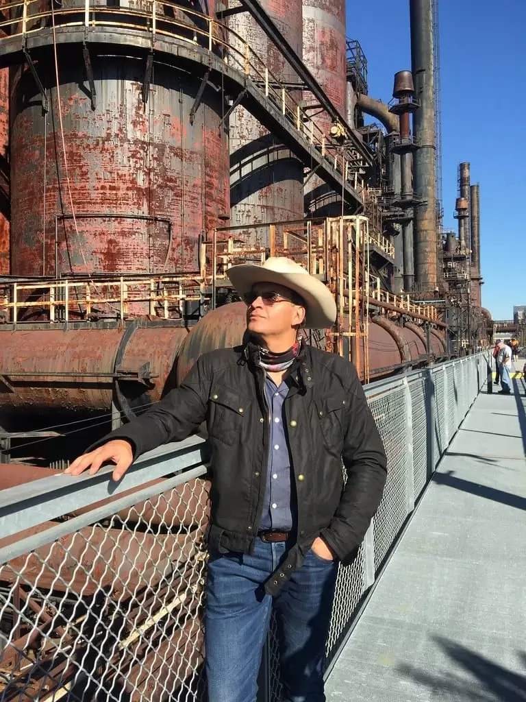 Montoya en la Bethlehem Steel Plant, en Allentown, Pensilvania. La empresa tuvo 400.000 operarios en los '50-'60.