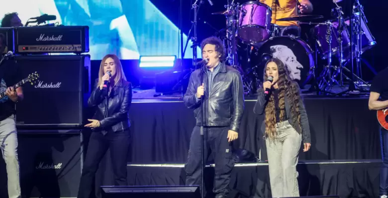 Cant con Milei en el Movistar Arena y ahora ser diputada: quin es Ana Tamagno