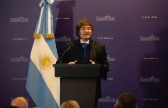 Javier Milei recibe a un empresario británico interesado en invertir y a ejecutivos de laboratorios