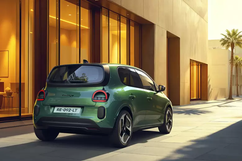 Es un city car de 5 puertas que mide 3.79 m de largo.
