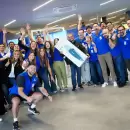 Las fotos de una locura: más de 10.000 personas en la apertura de Decathlon en Argentina