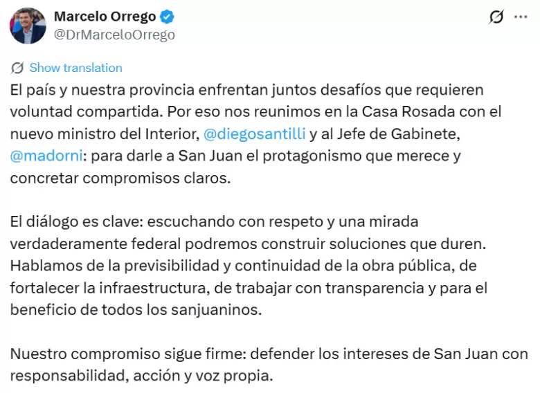 Orrego X