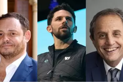 El físico Demian Reidel, el COO de Mercado Libre Daniel Rabinovich y el periodista Ernesto Tennembaum unidos por una pasión
