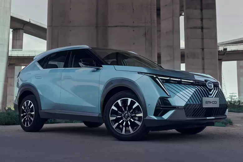 GAC Emkoo, el SUV mediano y tecnología híbrida que arriba en una sola versión.