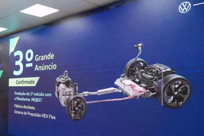 Se viene la pick-up compacta de Volkswagen con versiones electrificadas, hecha en Brasil.