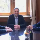 Zdero y Weretilneck en la Casa Rosada: apoyos y reclamos para Santilli y Adorni