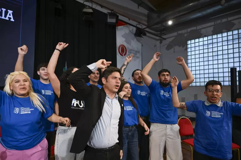 Kicillof particip de la renovacin de autoridades de la Juventud Universitaria Peronista