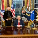 Donald Trump recibió la visita de Cristiano Ronaldo en la Casa Blanca: la divertida anécdota con su hijo Barron y el regalo especial que le hizo