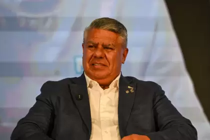 Chiqui Tapia se desligó de las polémicas arbitrales.