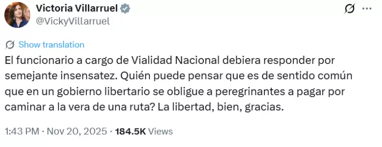 Villarruel Vialidad