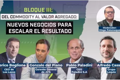 Boglione participó en un bloque con otros colegas.