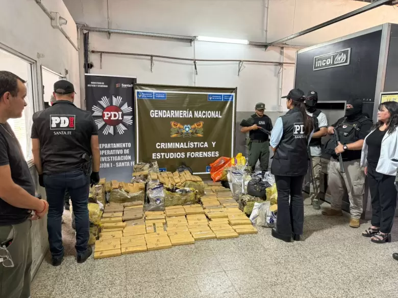 El Gobierno de Santa Fe y Gendarmería Nacional incineraron más de media tonelada de marihuana
