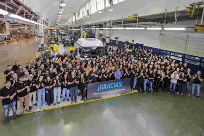 Último camión producido en Virrey del Pino por Mercedes-Benz.