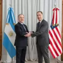 CASA ROSADA: Diego Santilli recibió al embajador de EE.UU. Peter Lamelas