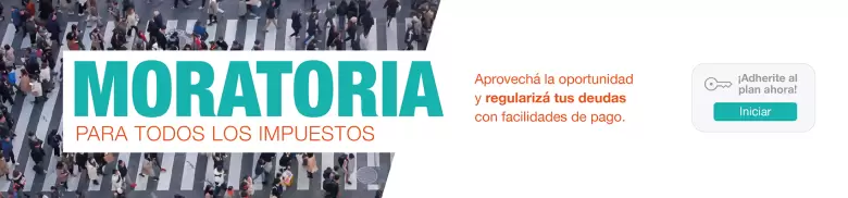 Aprovechá la condonación del 100% de intereses hasta el 9 de enero de 2026.