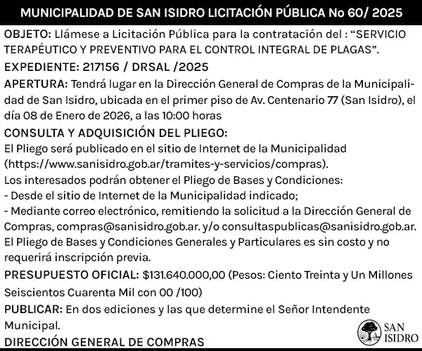 san isidro l60