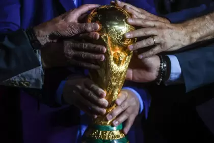 La Copa del Mundo, esa que todos los jugadores quieren levantar.