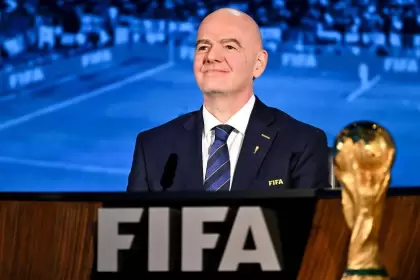 Gianni Infantino, presidente de la FIFA, piensa en el Mundial 2026.