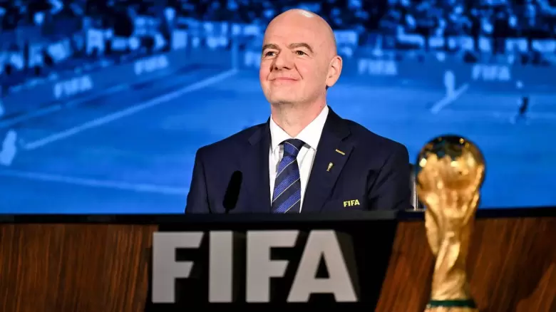 Gianni Infantino, presidente de la FIFA