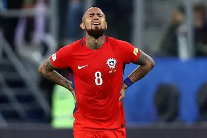 Lo lamenta Arturo Vidal, uno de los grandes referentes de la Selección de Chile