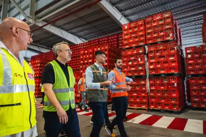 "Es un gran crecimiento para la producción y el trabajo del municipio", dijo el intendente