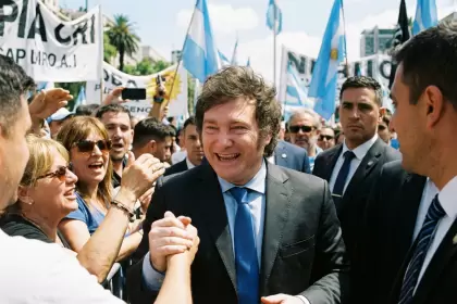 Javier Milei. Imagen hecha con IA.
