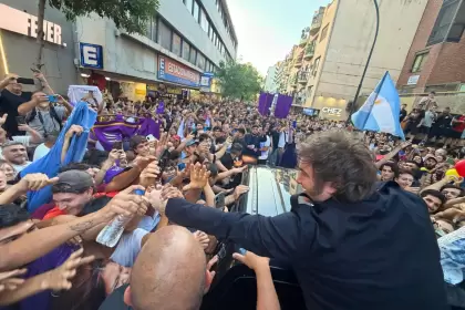Milei en el "Tour de la Gratitud" en Córdoba